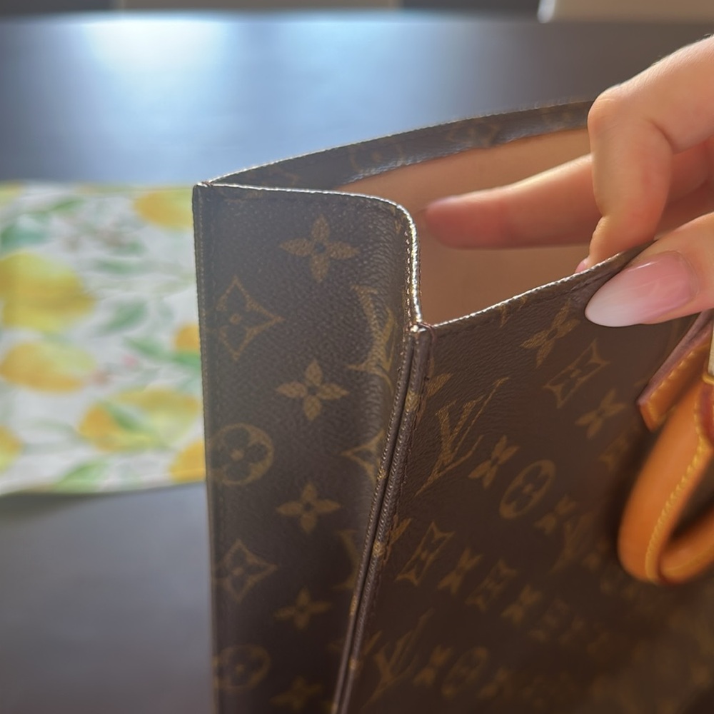 Louis Vuitton Classic Brown Monogram Tote - Picture 10 of 15